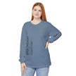 Comfort Colors 6014 Unisex  Long Sleeve T-Shirt | Booktrovert Graphic Print