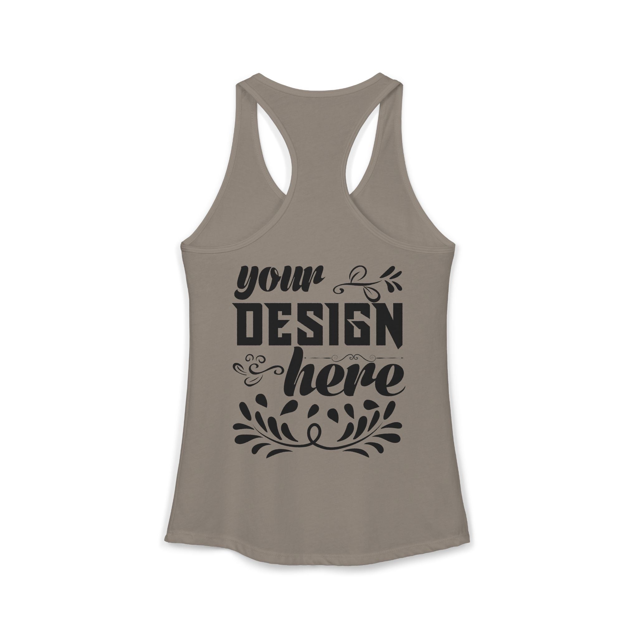 Customizable Next Level 1533 Womens Ideal Racerback Tank