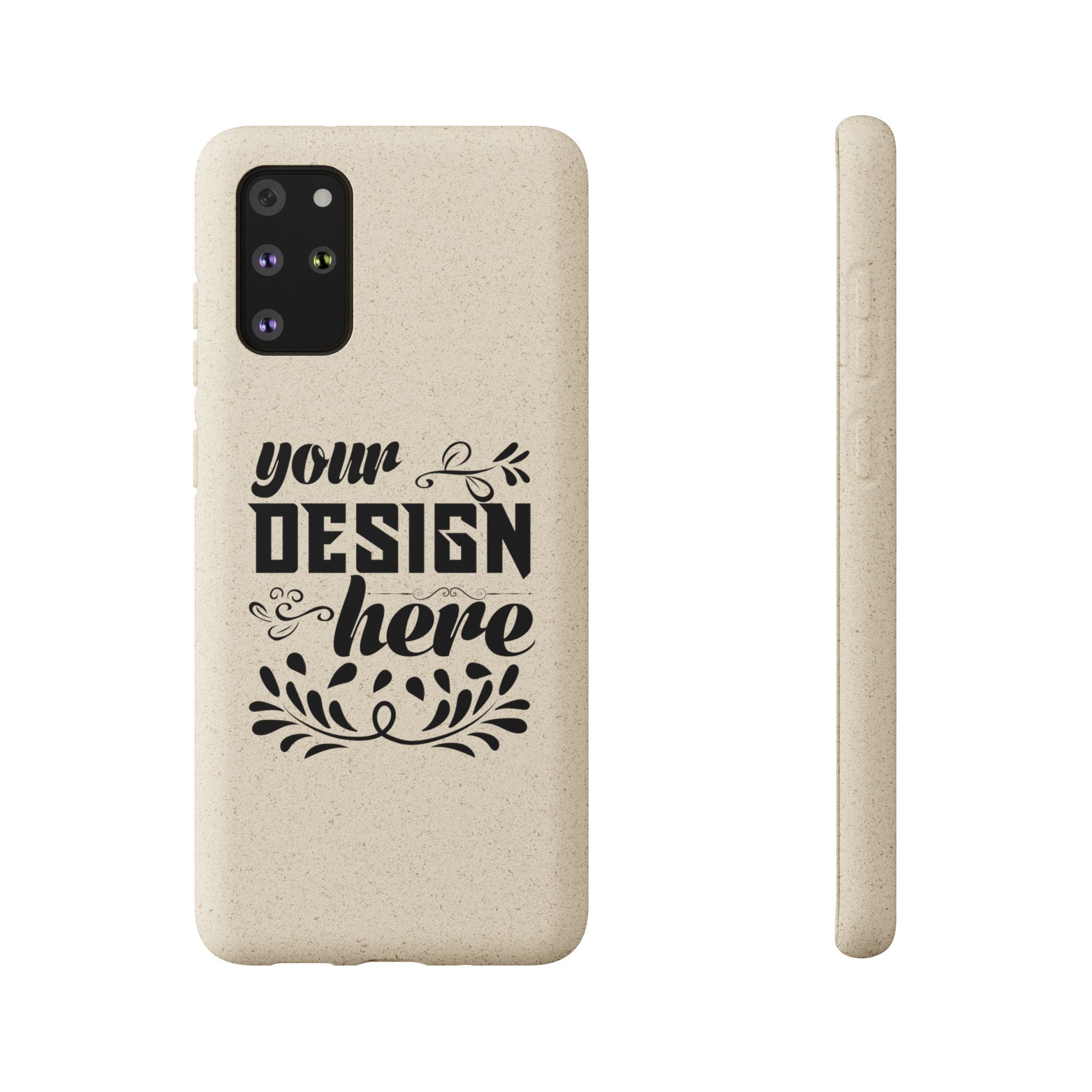 Customizable Biodegradable Phone Case Matte Finish Wireless Charging