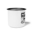 Customizable ORCA Coatings Enamel Camp Cup 12oz Glossy Steel Mug