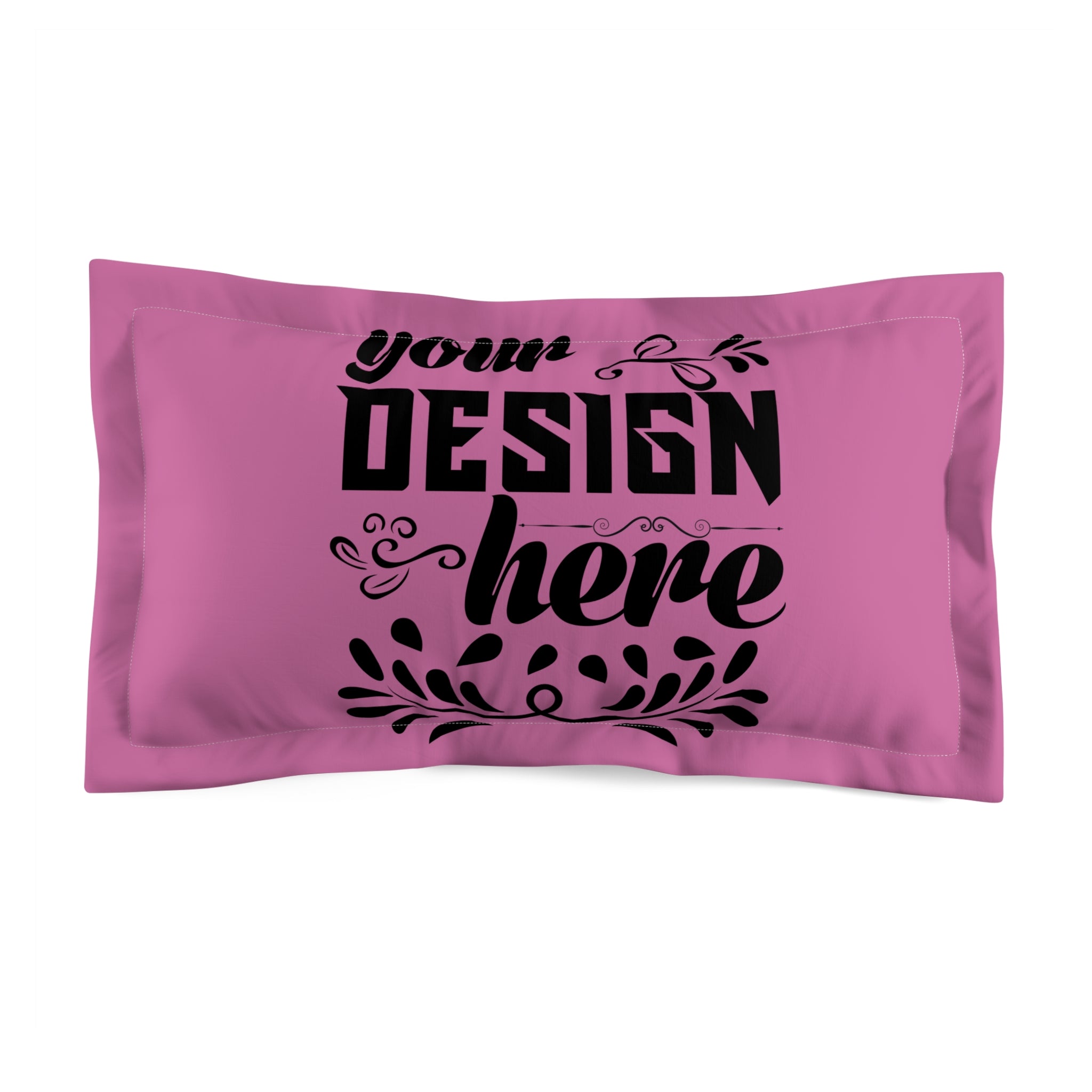 Customizable Microfiber Pillowcase 20x30 Double-Sided Sublimation Print