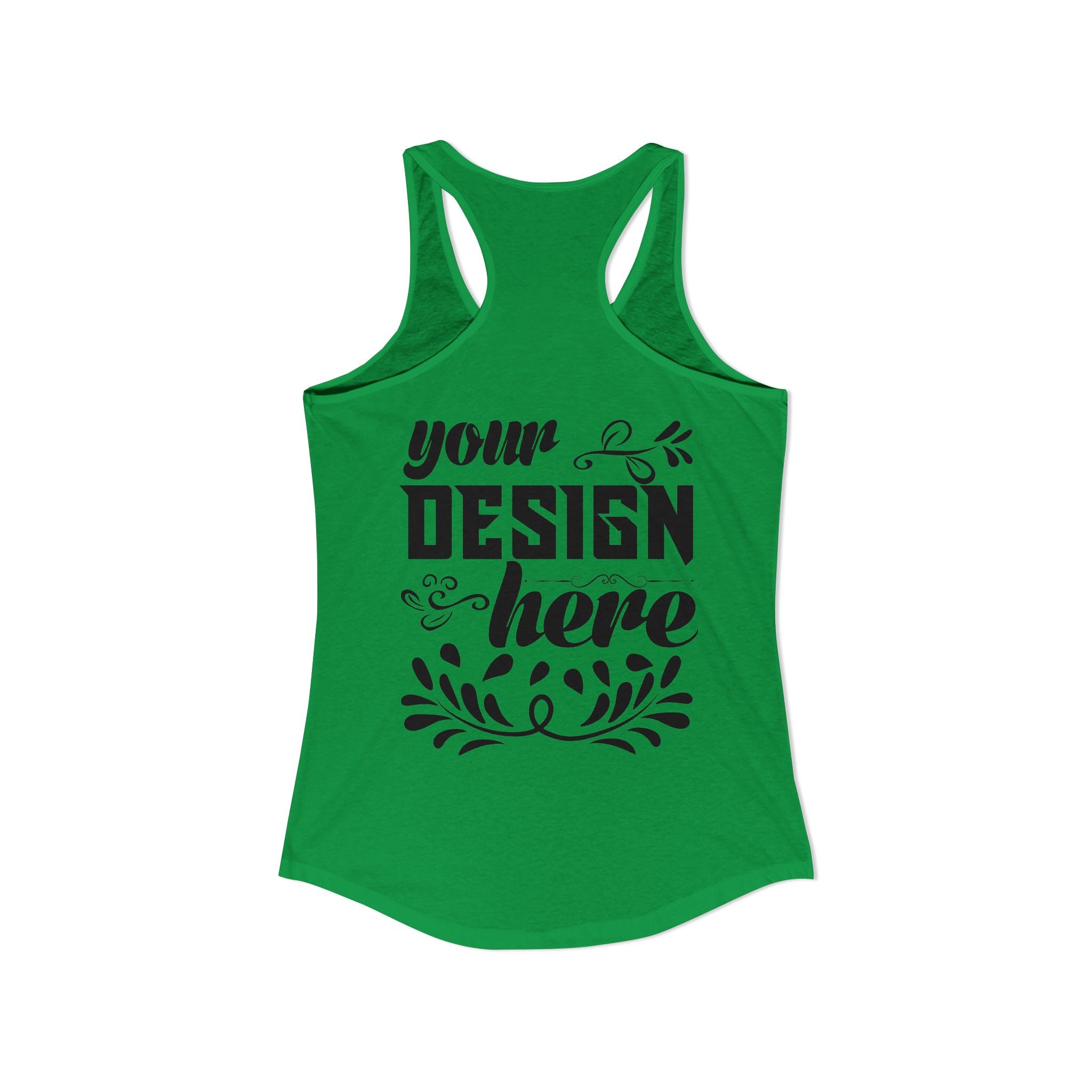 Customizable Next Level 1533 Womens Ideal Racerback Tank