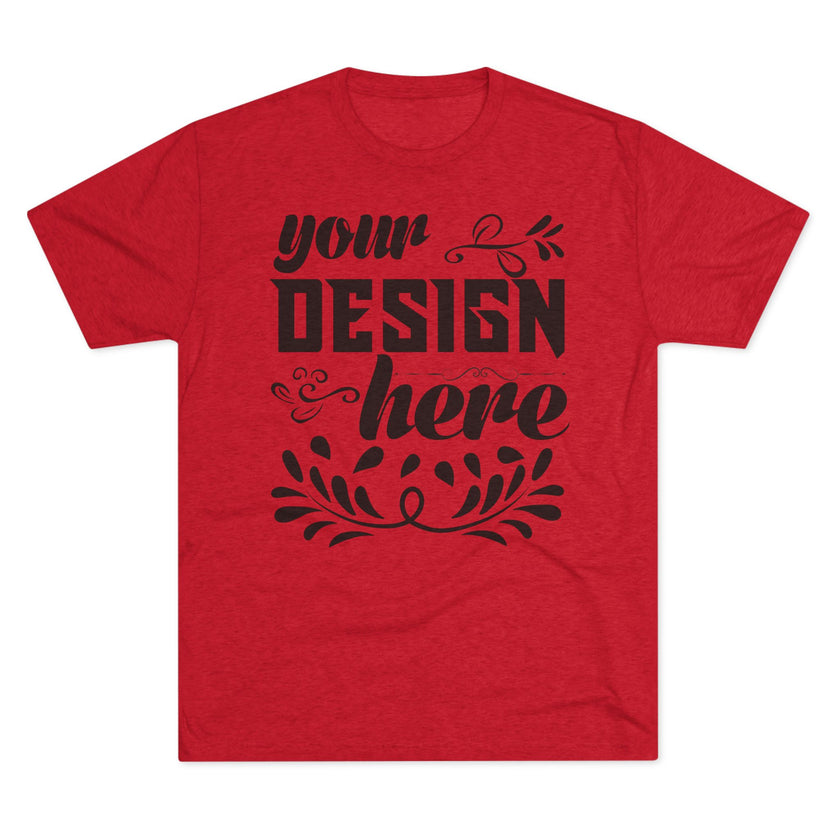 Customizable Next Level 6010 Unisex Tri-Blend Crew Neck T-Shirt