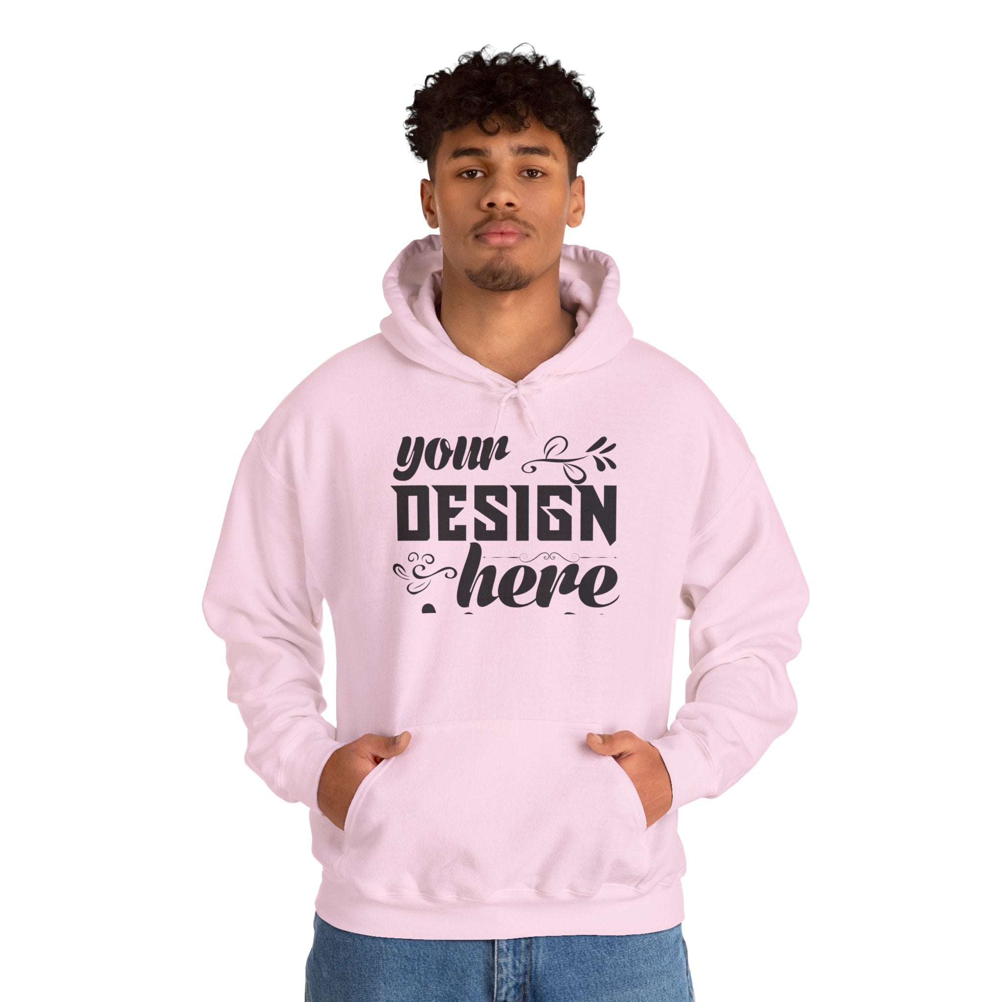 Customizable Gildan 18500 Unisex Heavy Blend Hooded Sweatshirt