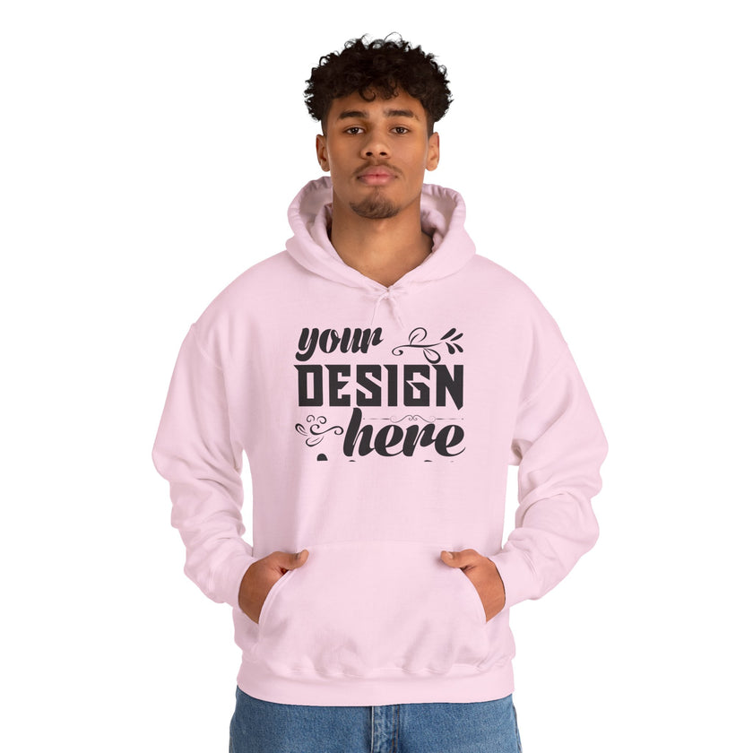 Customizable Gildan 18500 Unisex Heavy Blend Hooded Sweatshirt