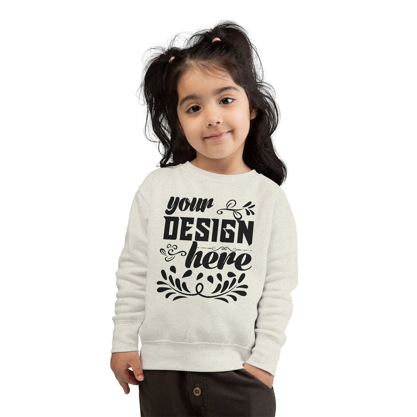 Customizable Rabbit Skins 3317 Toddler Fleece Sweatshirt