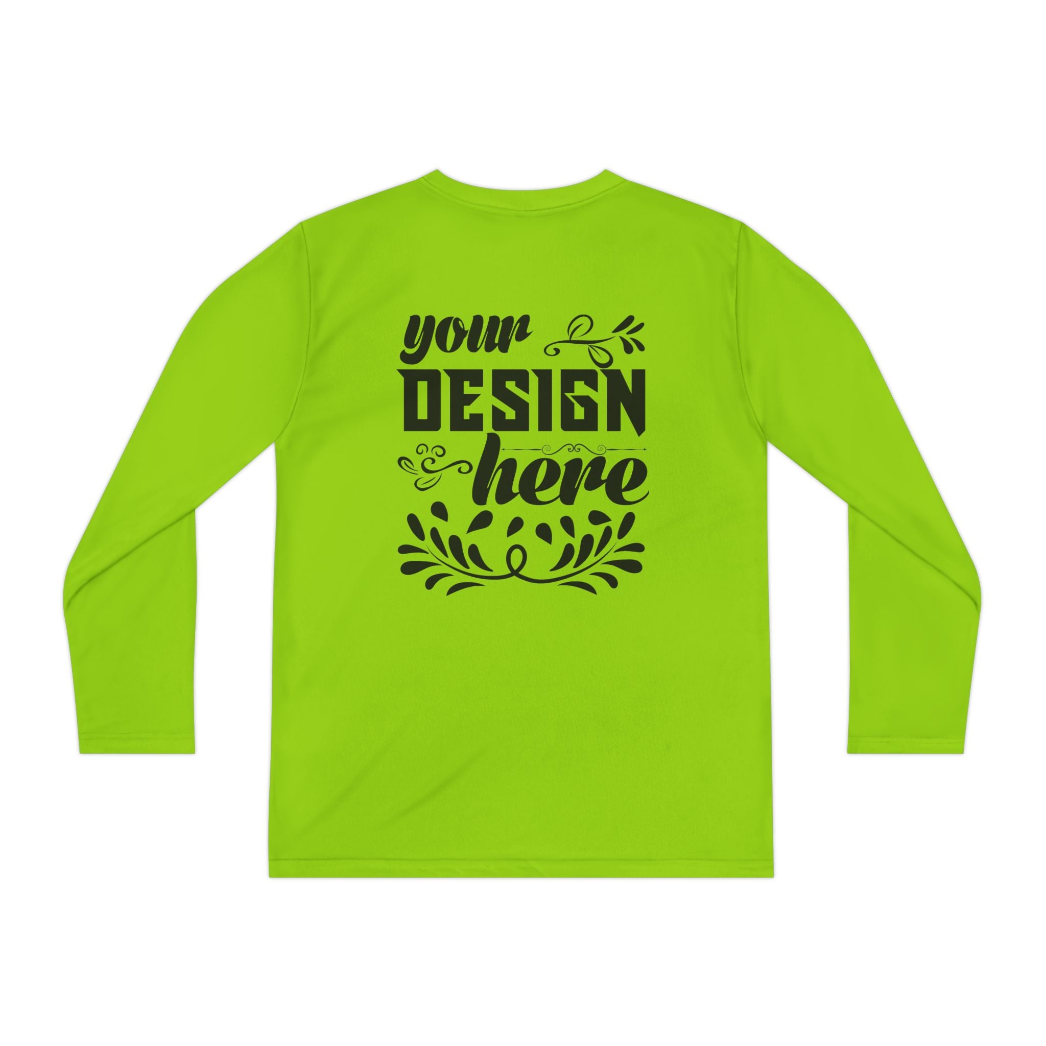 Customizable Sport Tek YST350LS Youth Long Sleeve Competitor Tee