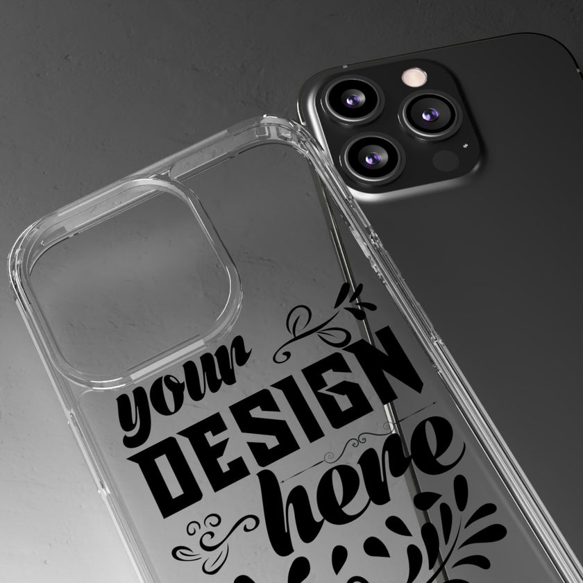 Customizable Clear Phone Case Slim Lightweight Scratch Resistant Protection
