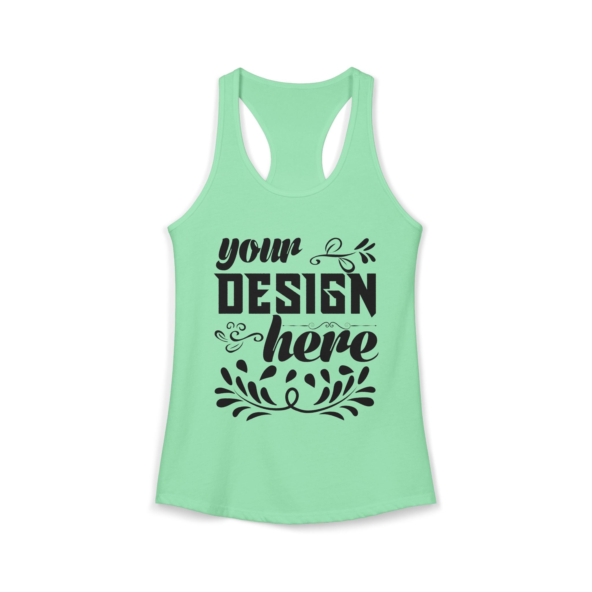 Customizable Next Level 1533 Womens Ideal Racerback Tank