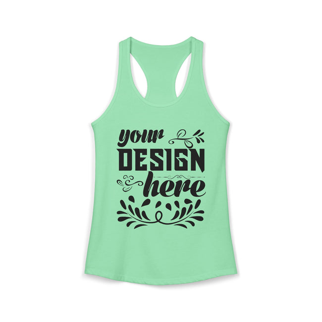 Customizable Next Level 1533 Womens Ideal Racerback Tank