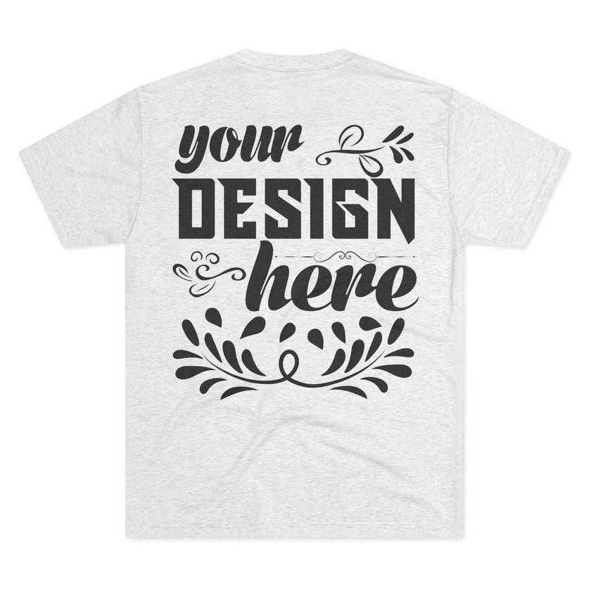 Customizable Next Level 6010 Unisex Tri-Blend Crew Neck T-Shirt