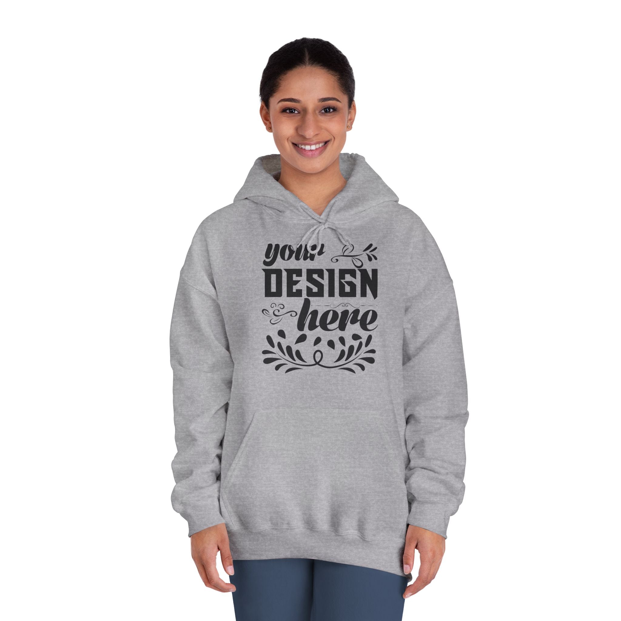 Customizable Gildan 12500 Unisex DryBlend Hooded Sweatshirt