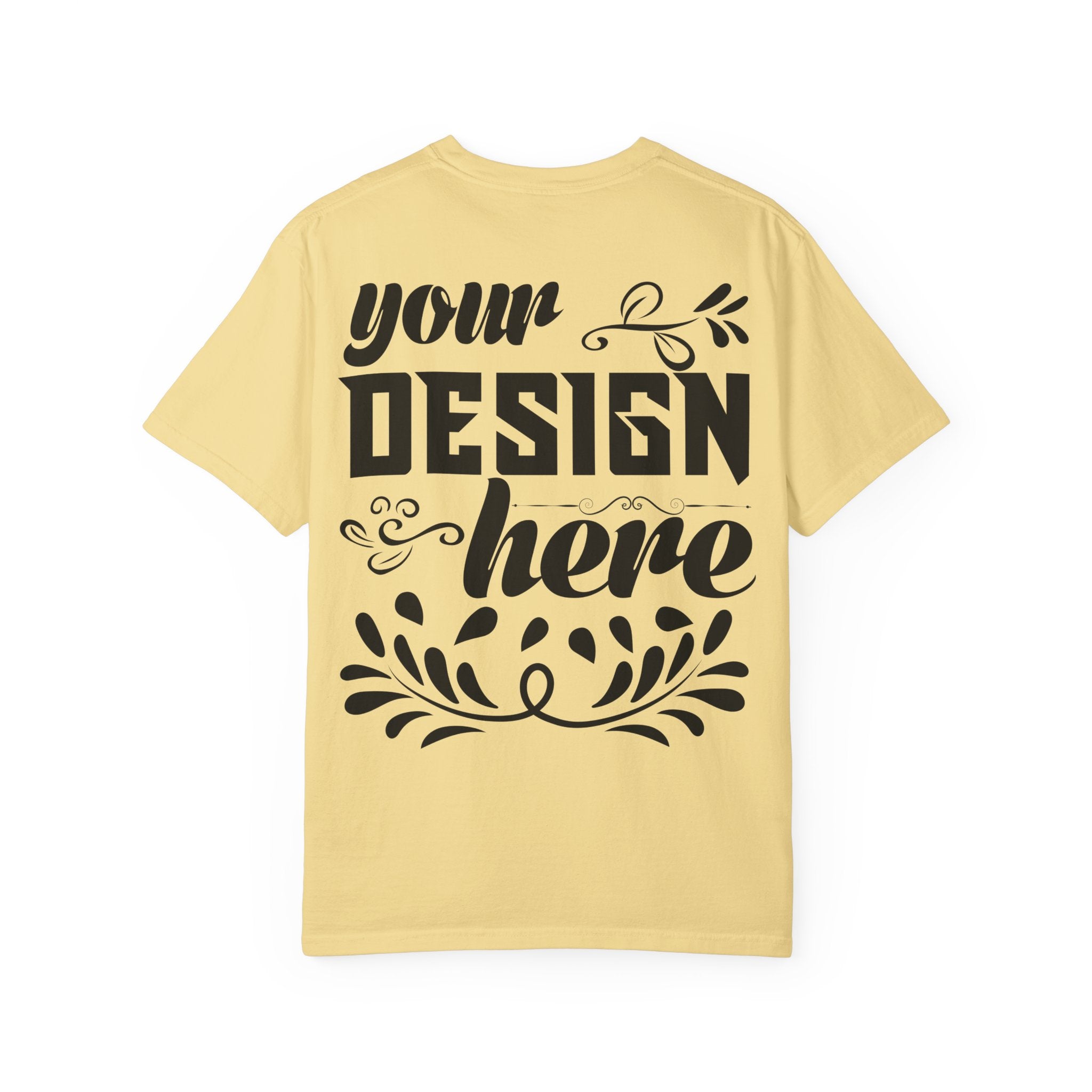 Customizable Comfort Colors 1717 Unisex Garment-Dyed T-Shirt