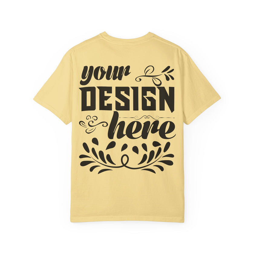 Customizable Comfort Colors 1717 Unisex Garment-Dyed T-Shirt