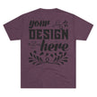 Customizable Next Level 6010 Unisex Tri-Blend Crew Neck T-Shirt