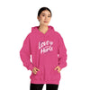 Gildan 18500 Unisex  Hooded Sweatshirt | Love Never Hurts Graphic Print