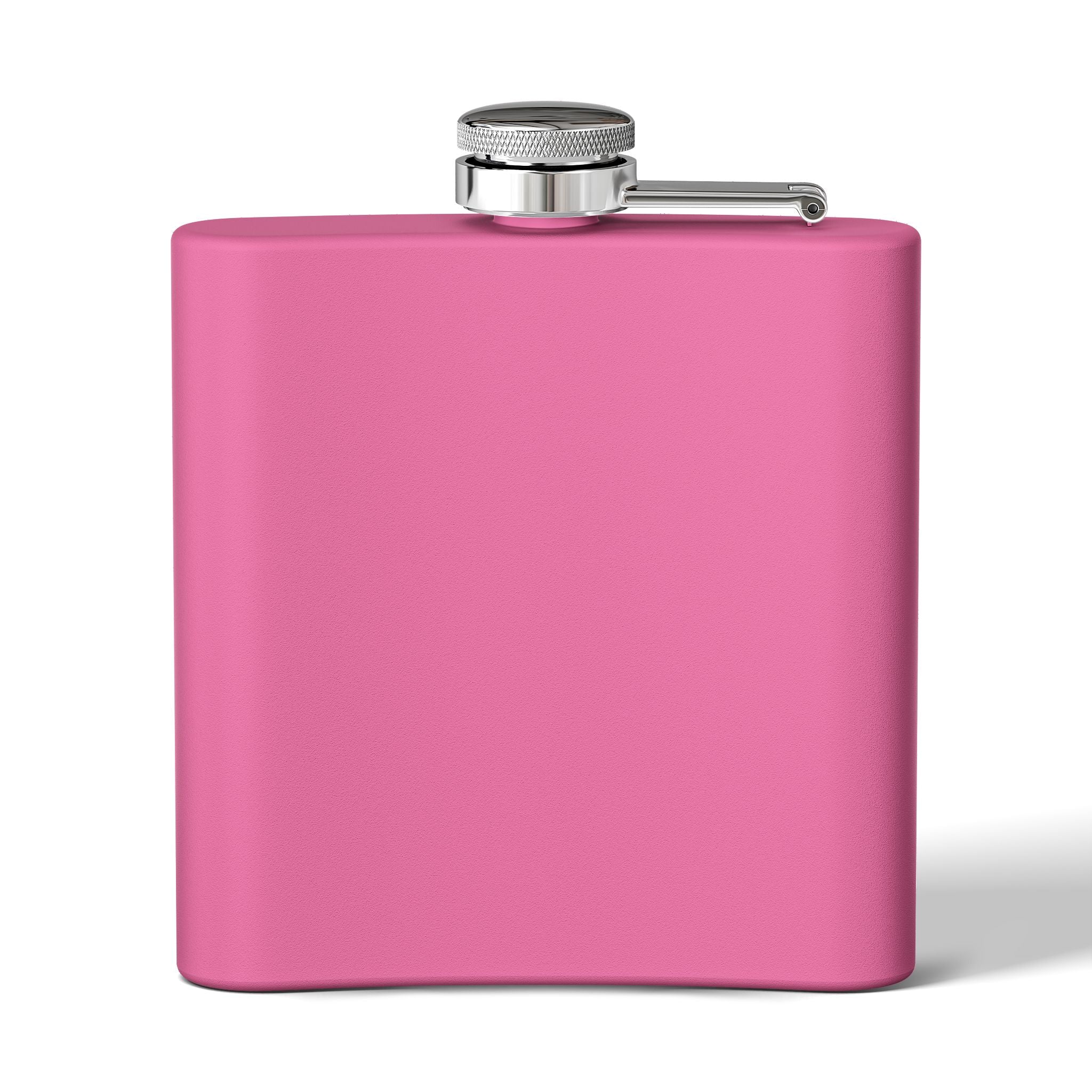 Customizable Polar Camel 6oz Stainless Steel Flask with UV DTF Print