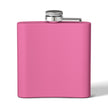 Customizable Polar Camel 6oz Stainless Steel Flask with UV DTF Print