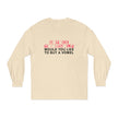 American Apparel 1304 Unisex Long Sleeve T-Shirt Buy a Vowel Graphic Print