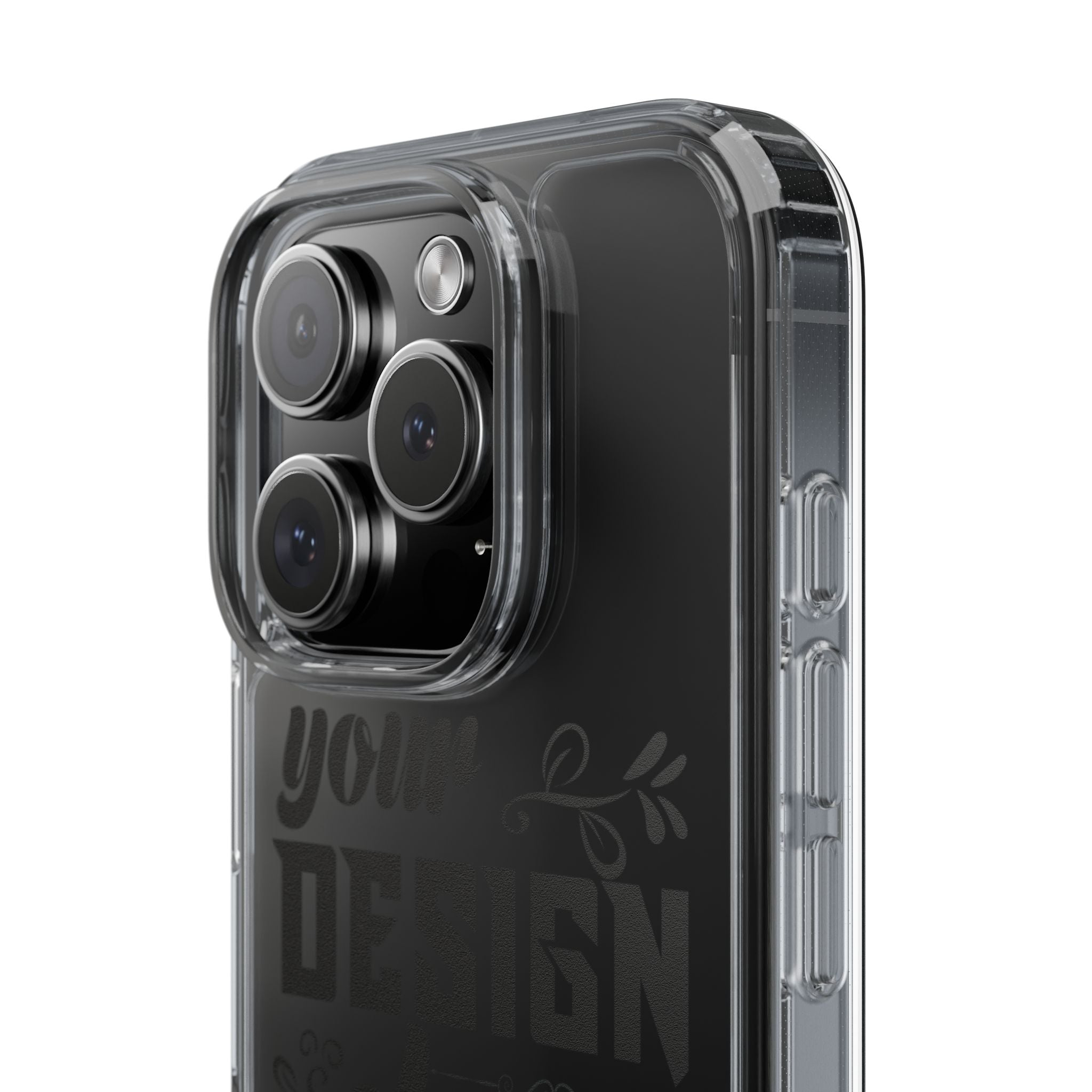 Customizable Clear Phone Case Slim Lightweight Scratch Resistant Protection