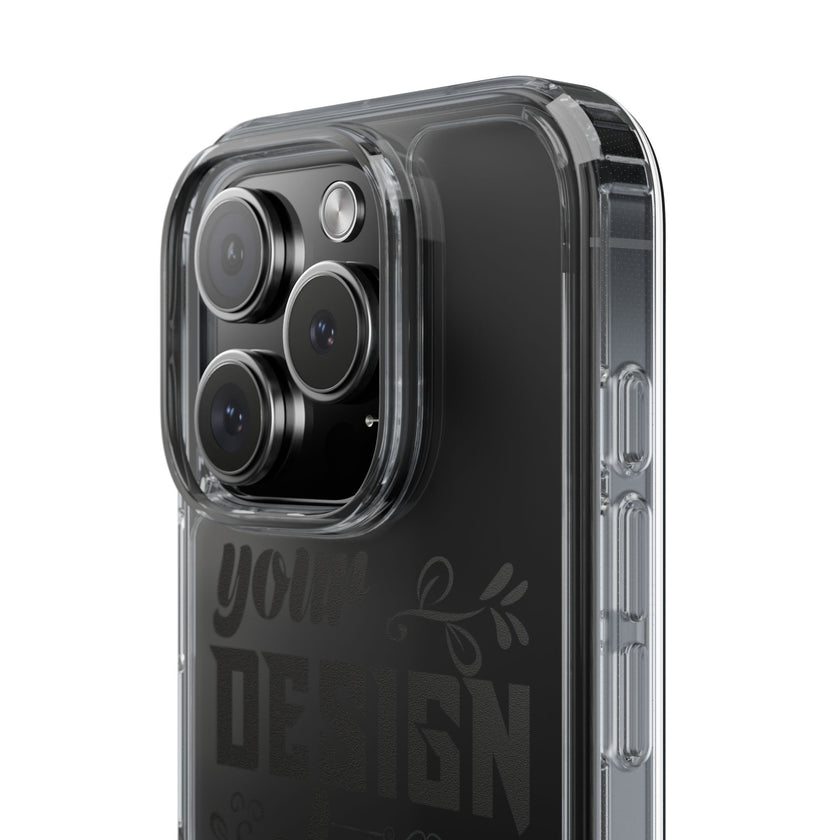 Customizable Clear Phone Case Slim Lightweight Scratch Resistant Protection