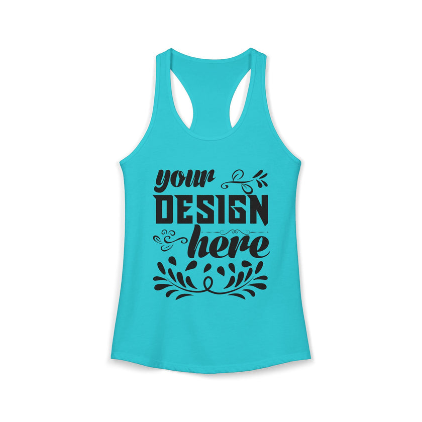 Customizable Next Level 1533 Womens Ideal Racerback Tank