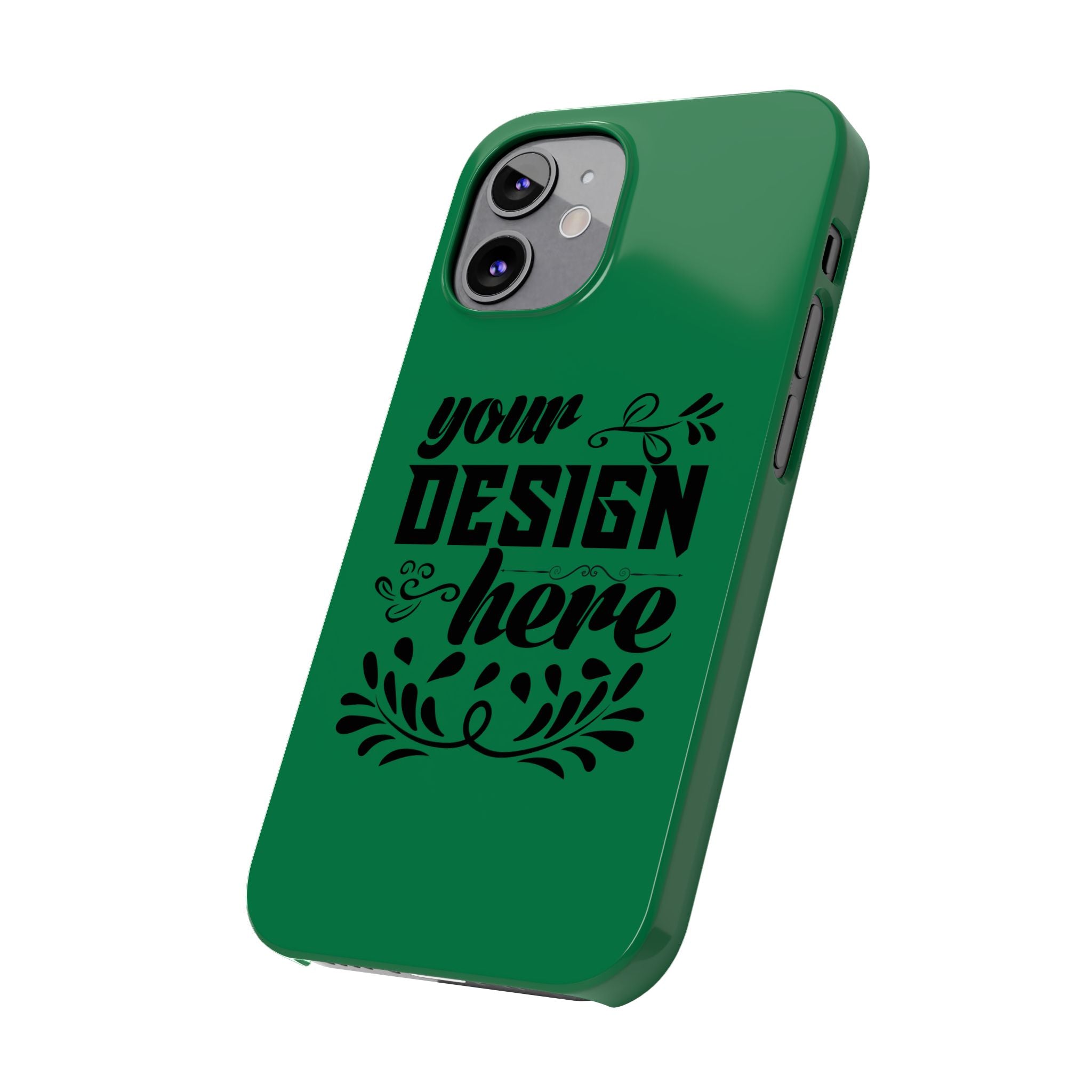 Customizable Slim Phone Case Super Slim Glossy Lexan Polycarbonate Plastic