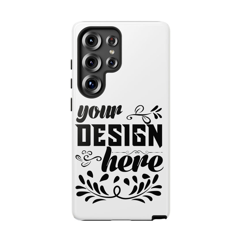 Customizable Tough Dual Layer Phone Case Polycarbonate TPU Liner Protective