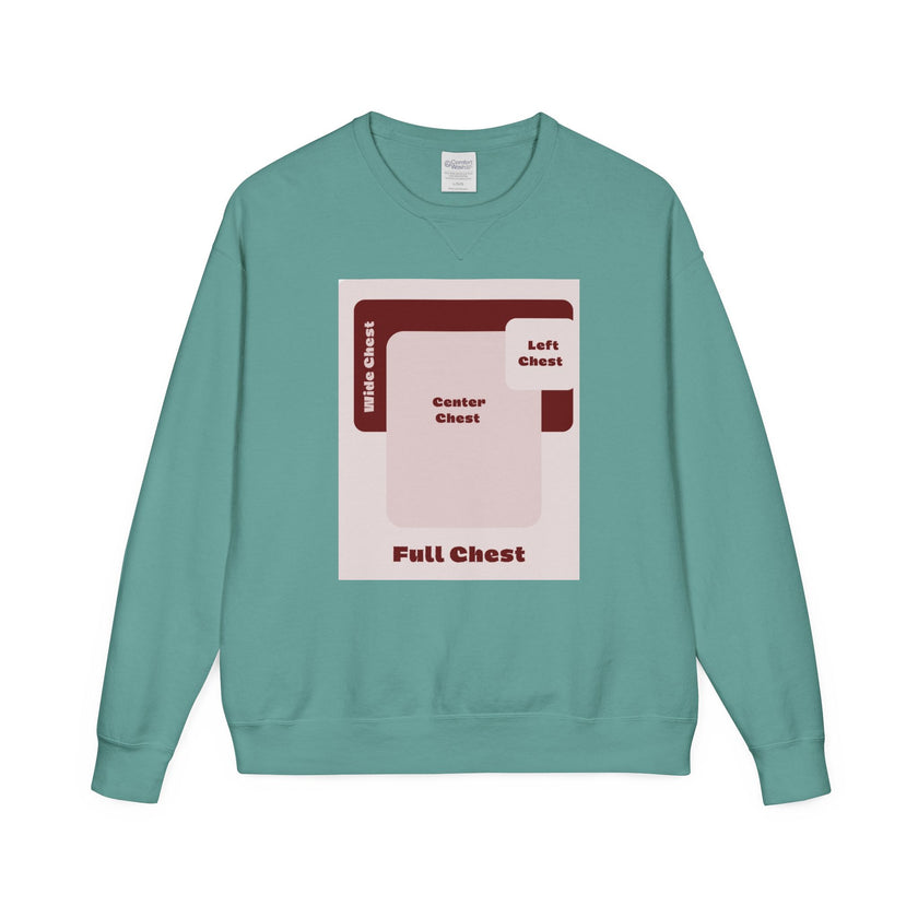 Customizable Hanes GDH400 Unisex Garment Dyed Crewneck Sweatshirt