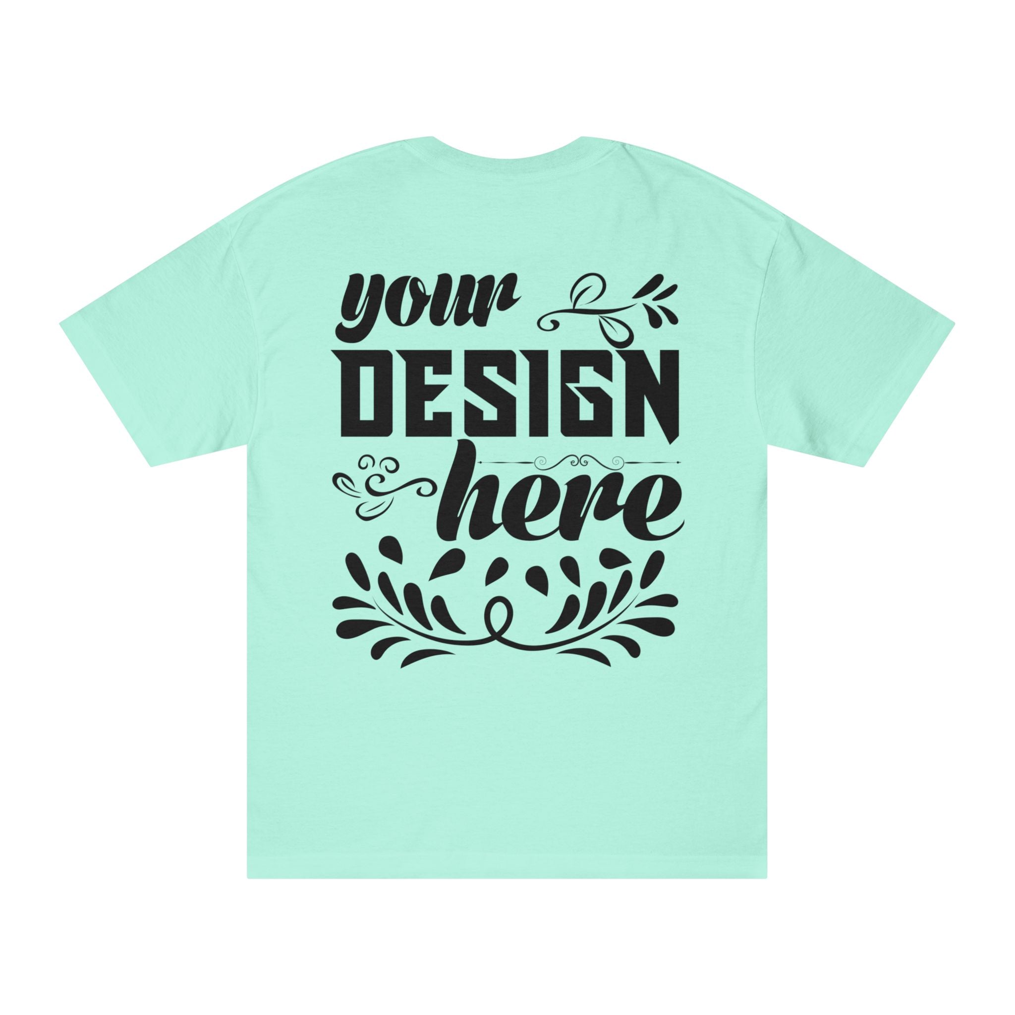 Customizable American Apparel 1301 Unisex Classic Cotton T-Shirt