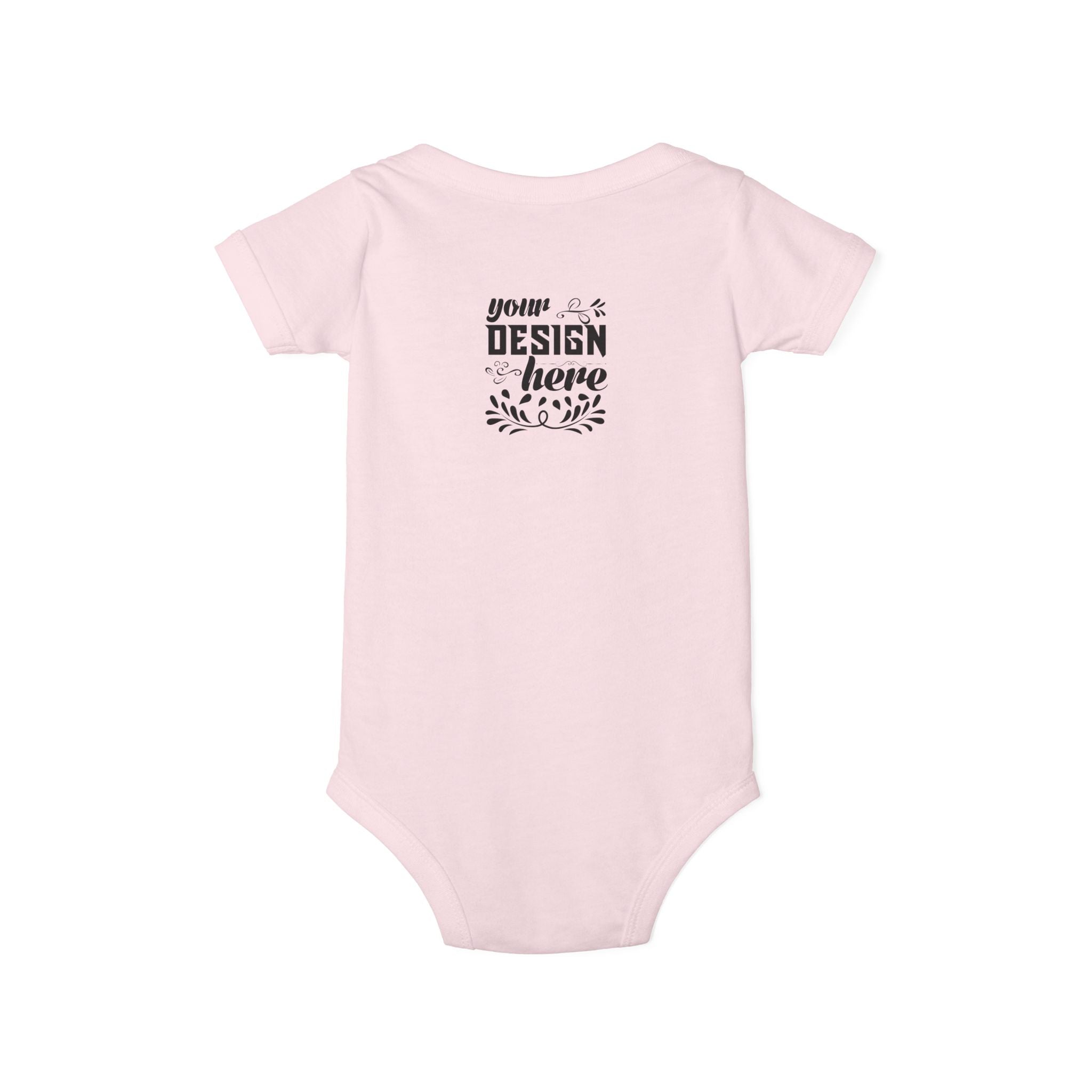 Customizable Bella+Canvas 100B Infant Jersey One Piece Bodysuit