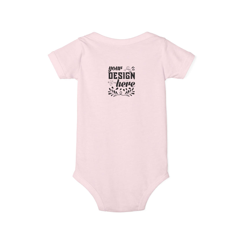 Customizable Bella+Canvas 100B Infant Jersey One Piece Bodysuit