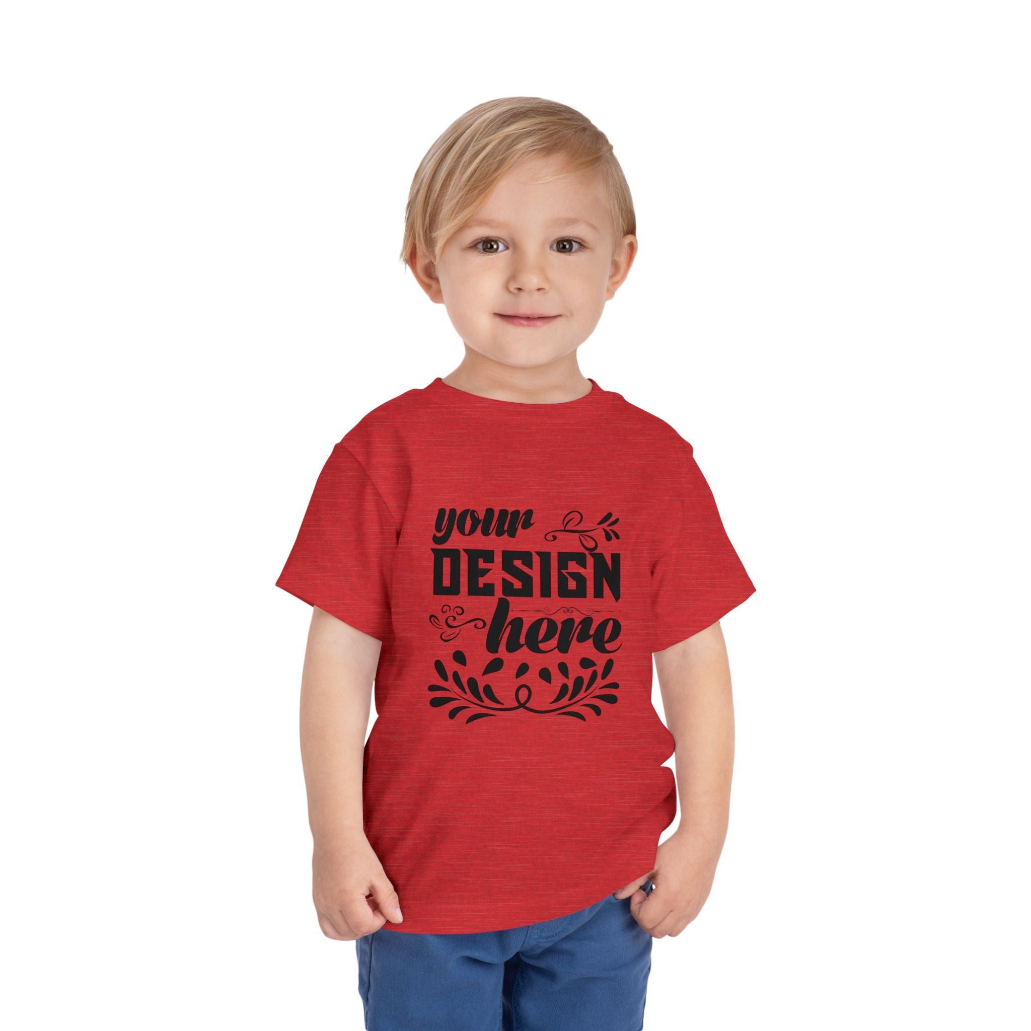 Customizable Bella+Canvas 3001T Toddler Short Sleeve T-Shirt Jersey
