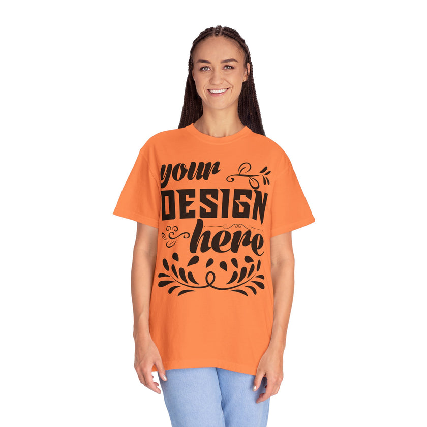 Customizable Comfort Colors 1717 Unisex Garment-Dyed T-Shirt