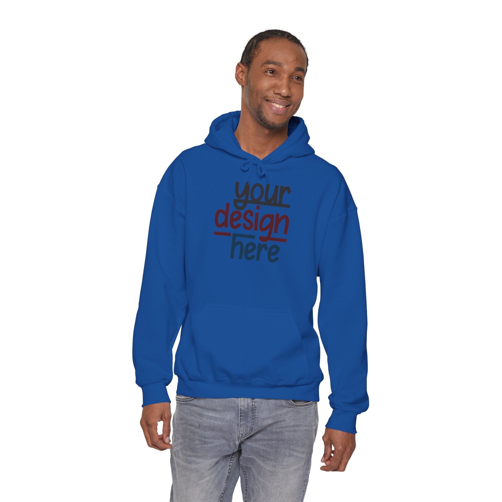 Customizable Gildan 18500 Unisex Heavy Blend Hooded Sweatshirt
