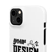 Customizable Snap Phone Case Slim Lightweight Polycarbonate Gloss Or Matte