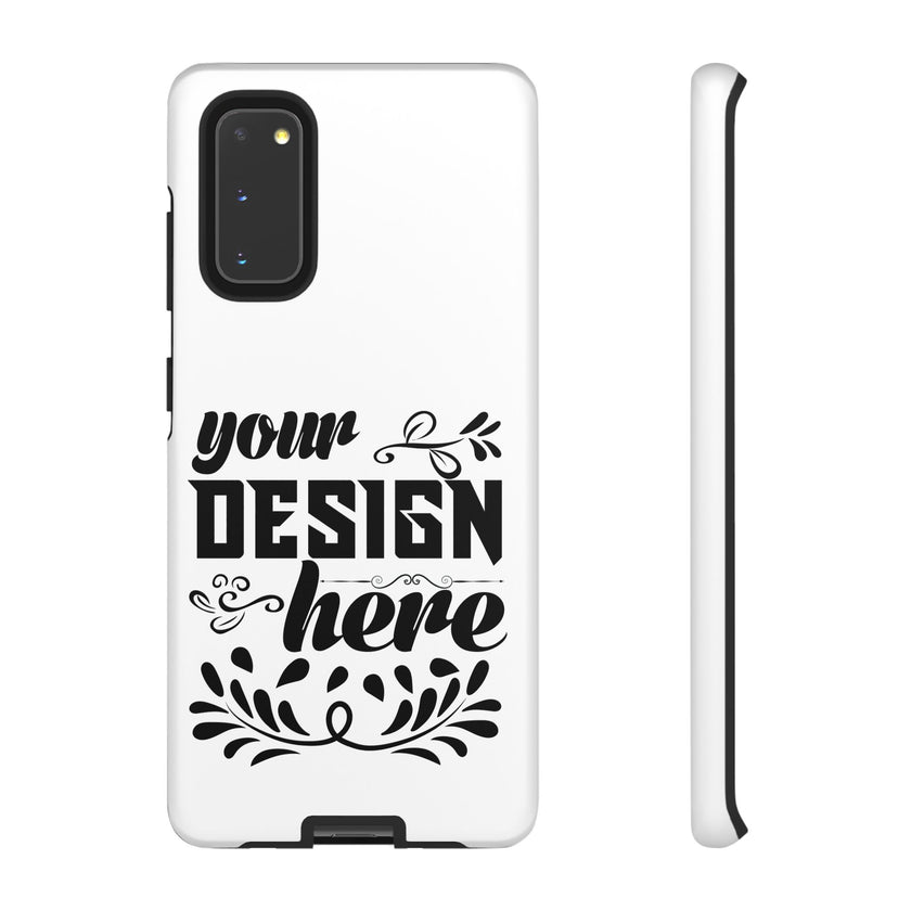Customizable Tough Dual Layer Phone Case Polycarbonate TPU Liner Protective