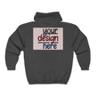 Customizable Gildan 18600 Unisex Heavy Blend Full Zip Hoodie