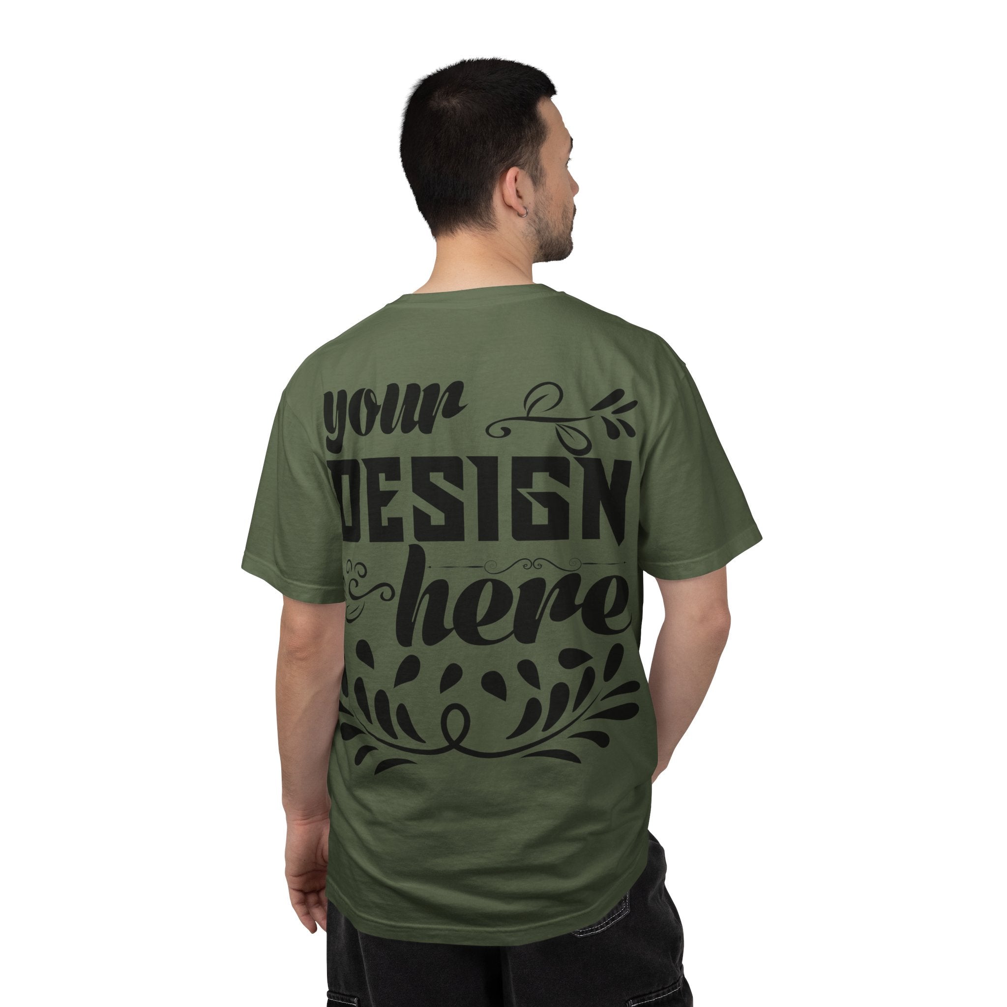 Customizable Comfort Colors 1717 Unisex Garment-Dyed T-Shirt