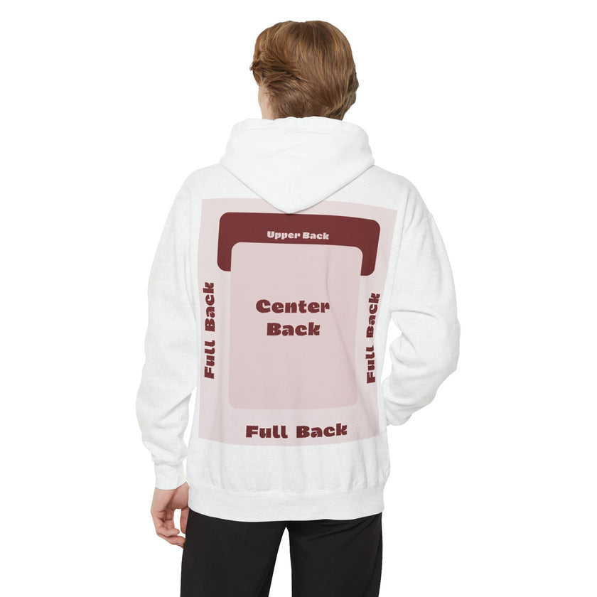 Customizable Comfort Colors 1567 Unisex Garment Dyed Fleece Hoodie