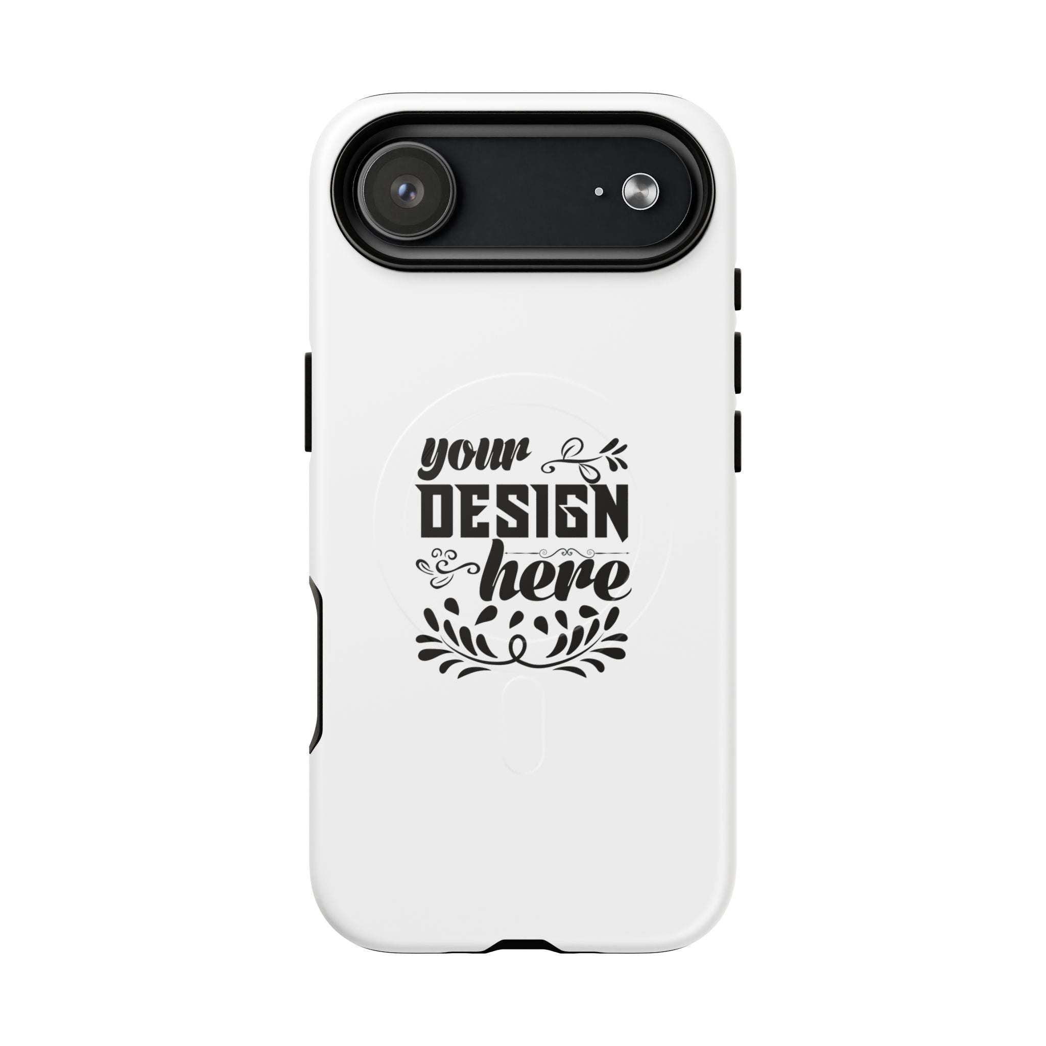 Customizable Tough Magnetic Phone Case Dual Layer Polycarbonate TPU Liner