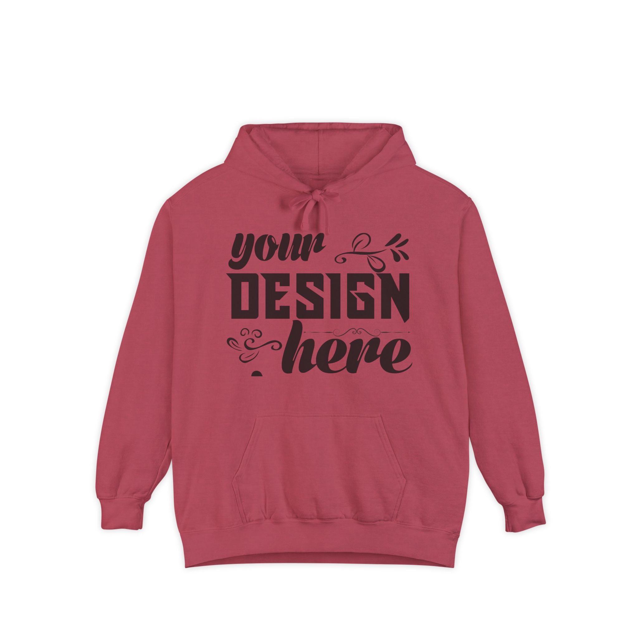 Customizable Comfort Colors 1567 Unisex Garment Dyed Fleece Hoodie