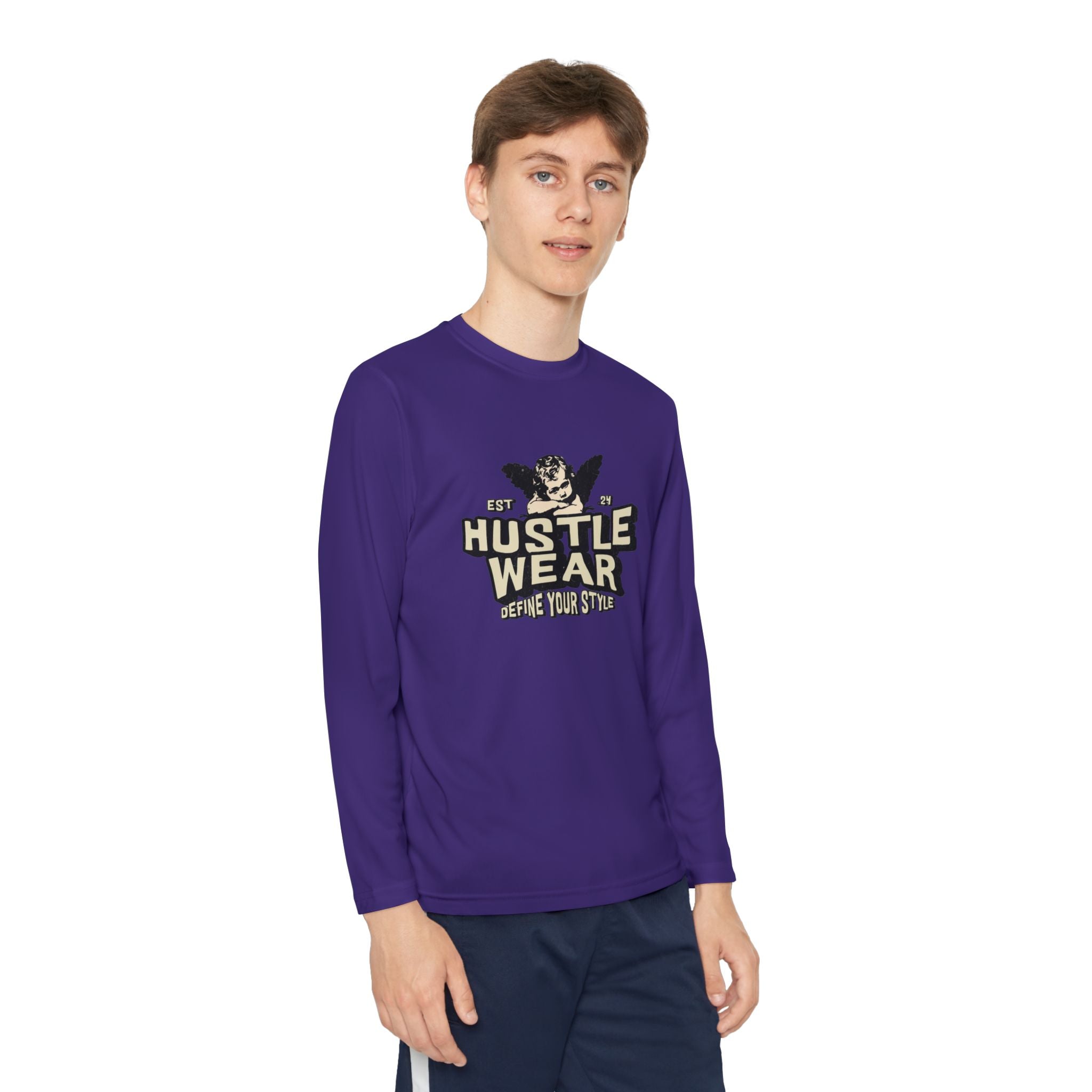 Sport-Tek YST350LS Unisex Youth Long Sleeve Tee | 