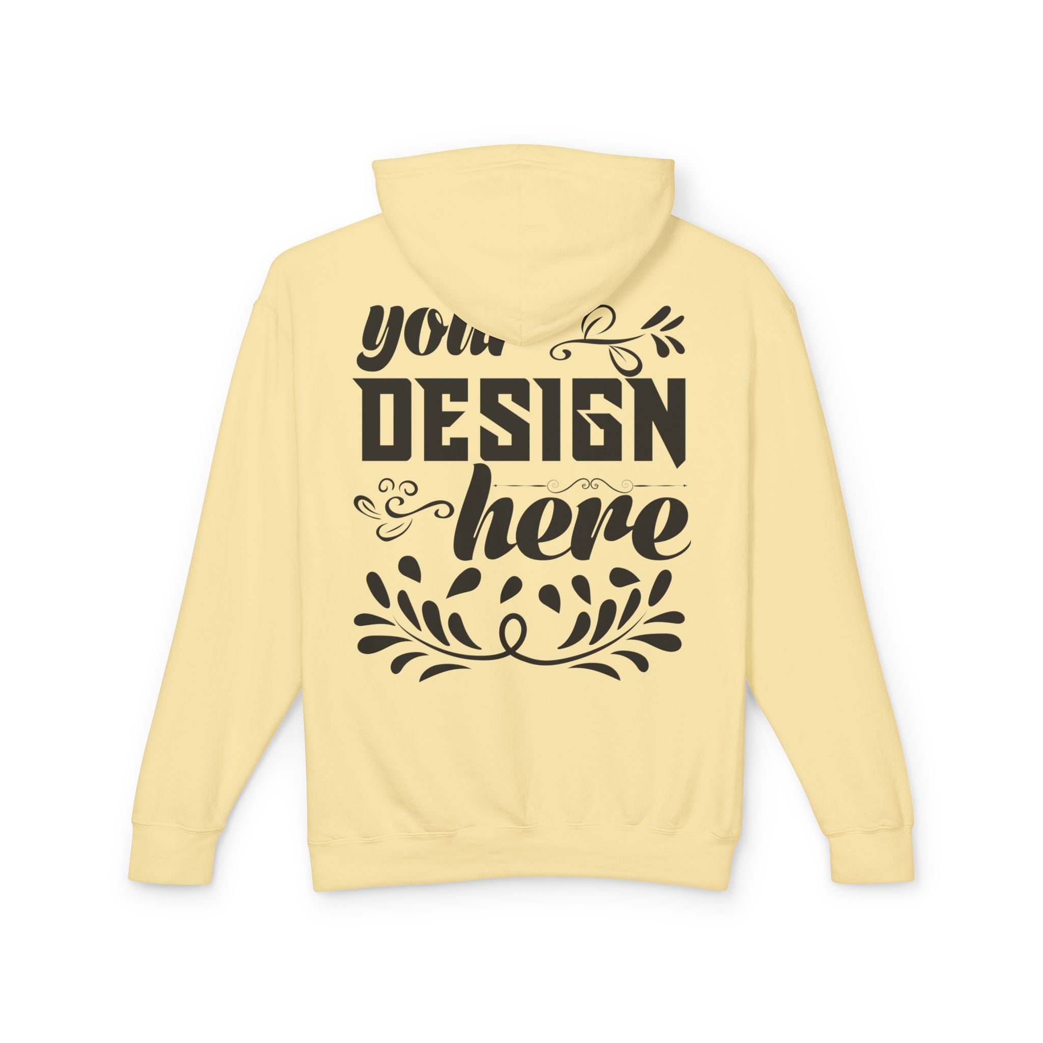 Customizable Comfort Colors 1467 Unisex Lightweight Hooded Sweatshirt