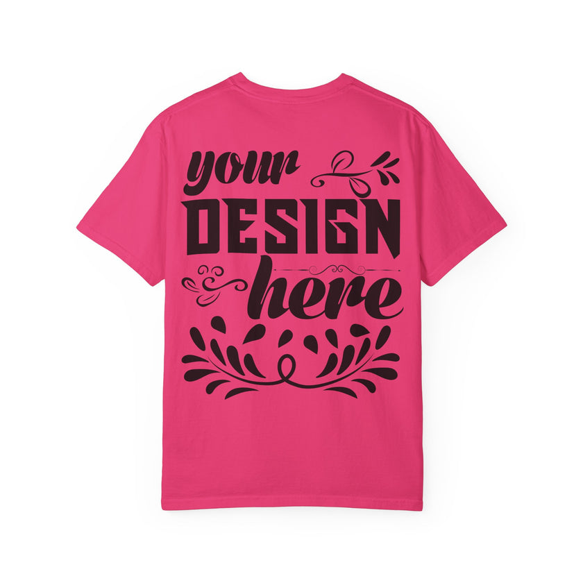 Customizable Comfort Colors 1717 Unisex Garment-Dyed T-Shirt