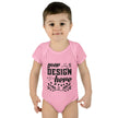 Customizable Infant Baby Rib Bodysuit Rabbit Skins 4400 Unisex