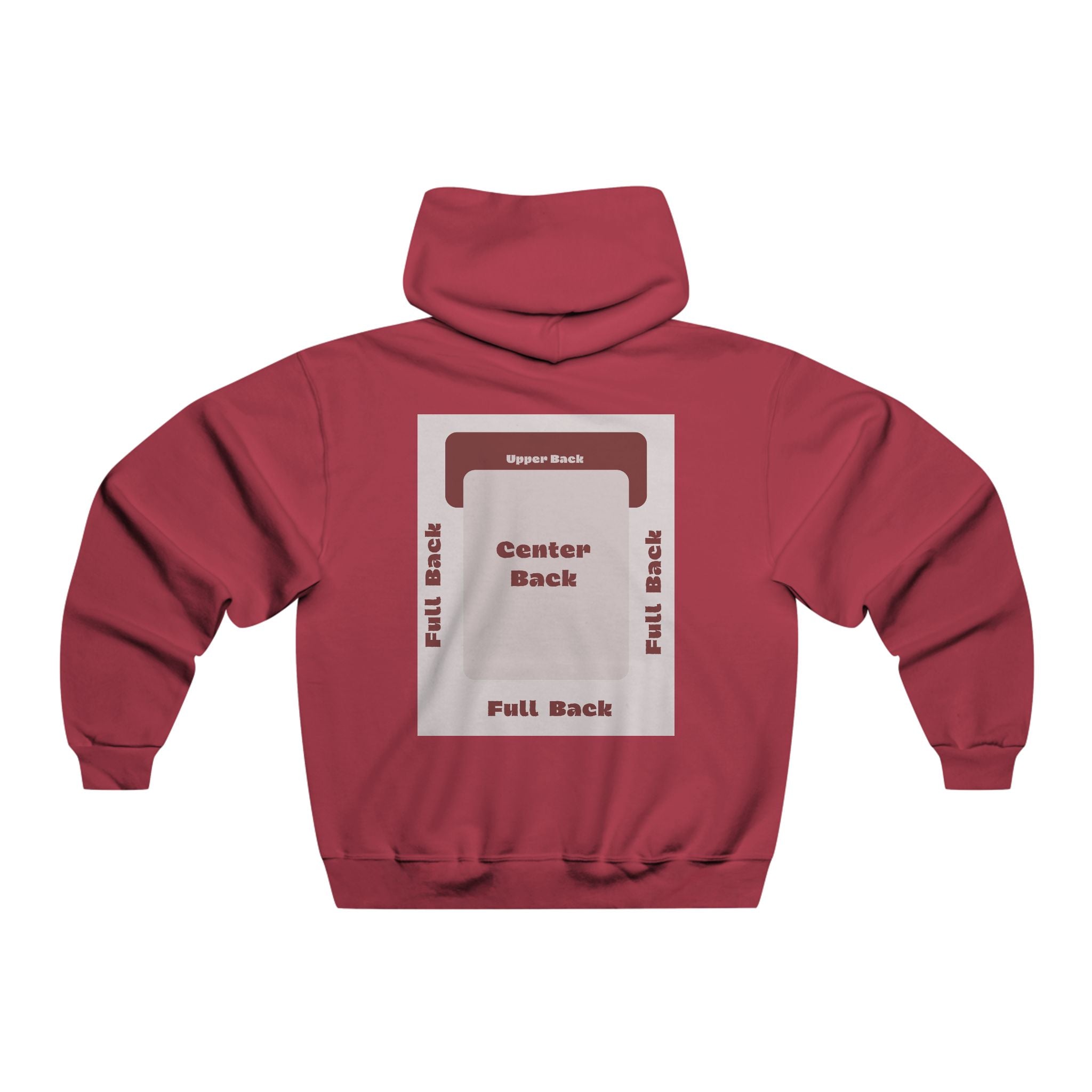 Customizable Jerzees 996MR Mens NuBlend Pullover Hoodie Sweatshirt