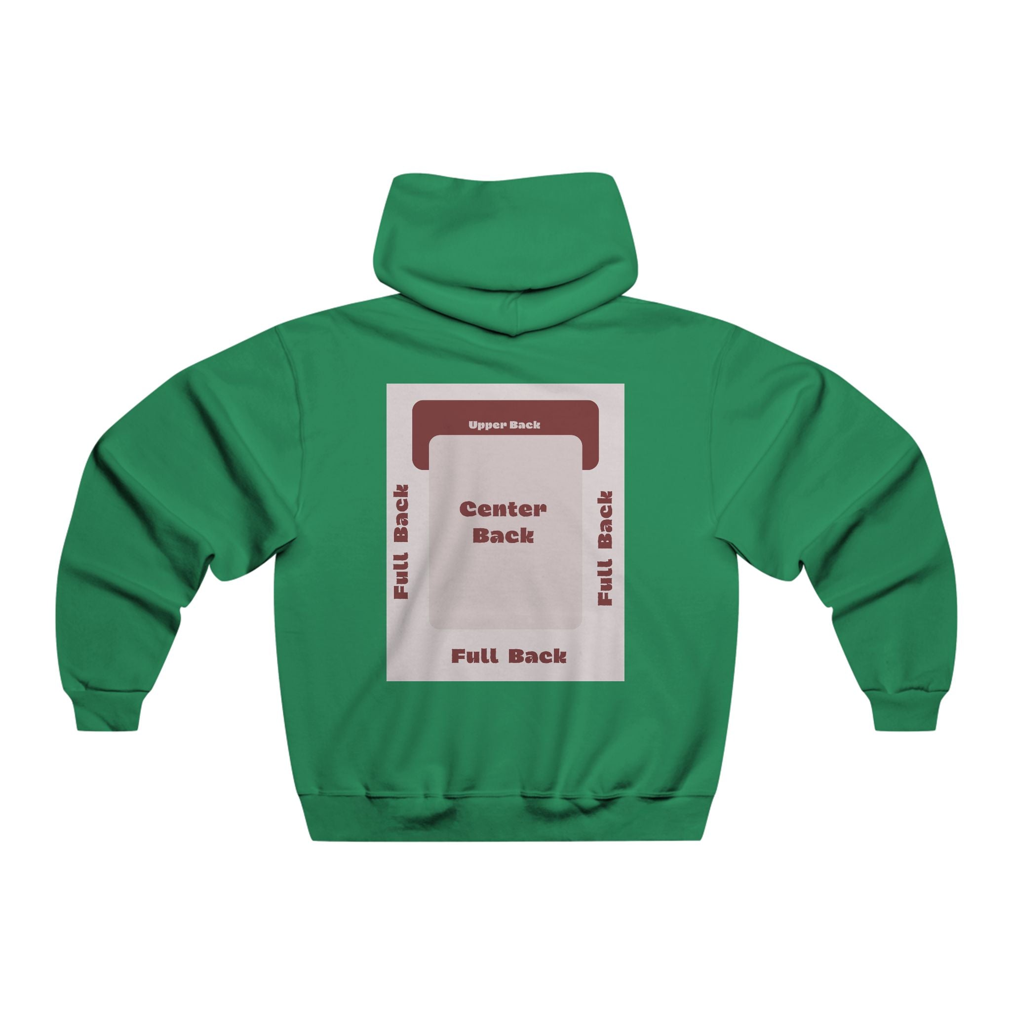 Customizable Jerzees 996MR Mens NuBlend Pullover Hoodie Sweatshirt