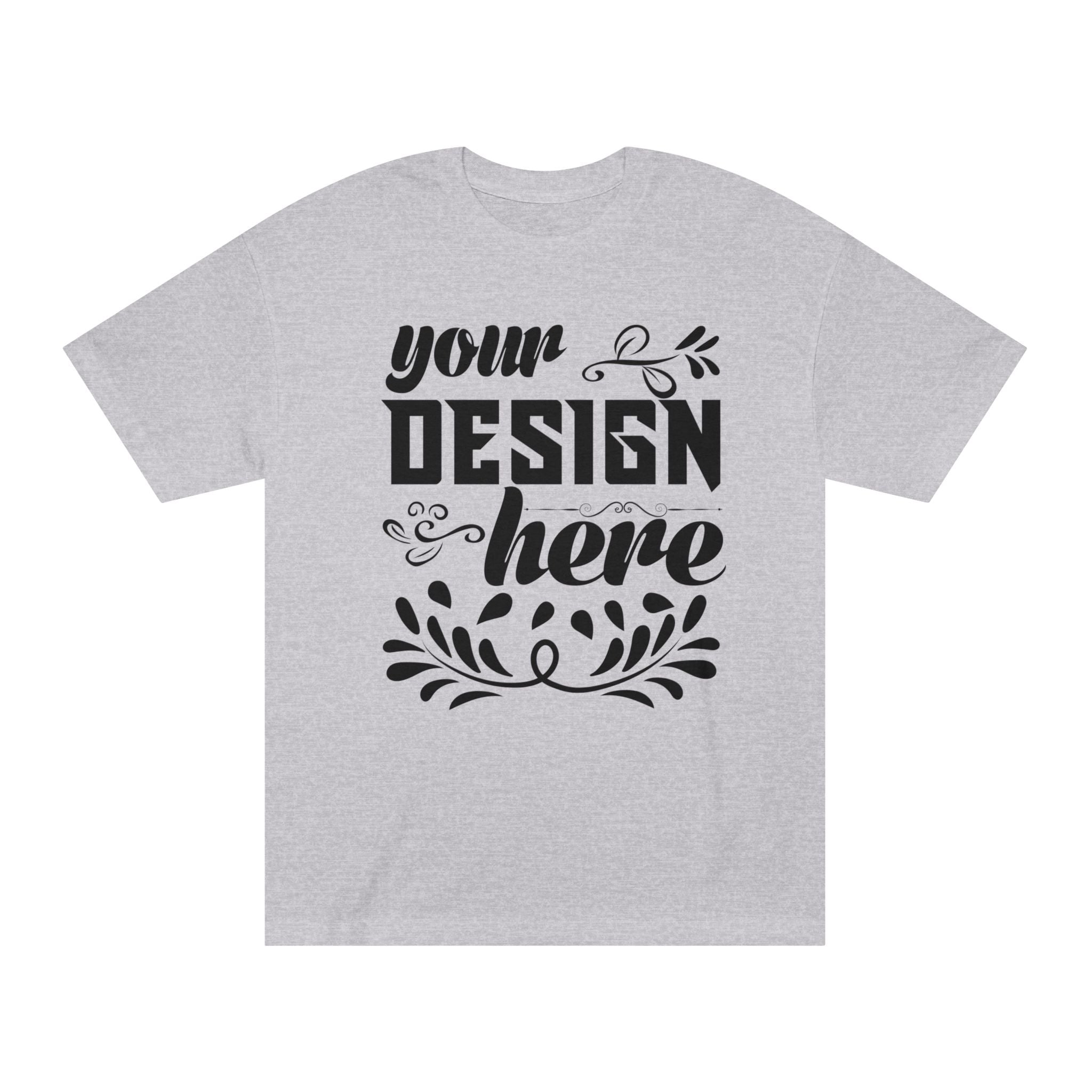 Customizable American Apparel 1301 Unisex Classic Cotton T-Shirt