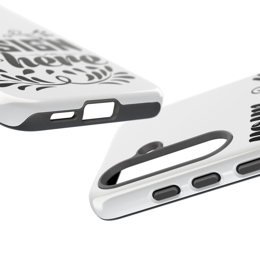 Customizable Tough Dual Layer Phone Case Polycarbonate TPU Liner Protective